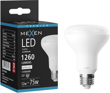 Mexen Nova Ampoule LED E27, R80, 12W, Neutre - 4000K, 1260 lm - L105-E27-1230-01 - L105-E27-1240-01