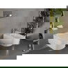 Mexen ensemble encastré bidet cadre Fenix B avec bidet York, blanc - 69935115500
