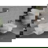 Mexen ensemble encastré bidet cadre Fenix B avec bidet Margo, blanc - 69935425100