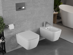 Mexen Margo ensemble encastré bidet cadre Fenix B avec bidet, blanc - 69935425100