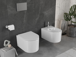 Mexen ensemble encastré pour bidet cadre Fenix B avec bidet Sofia, blanc - 69935544800