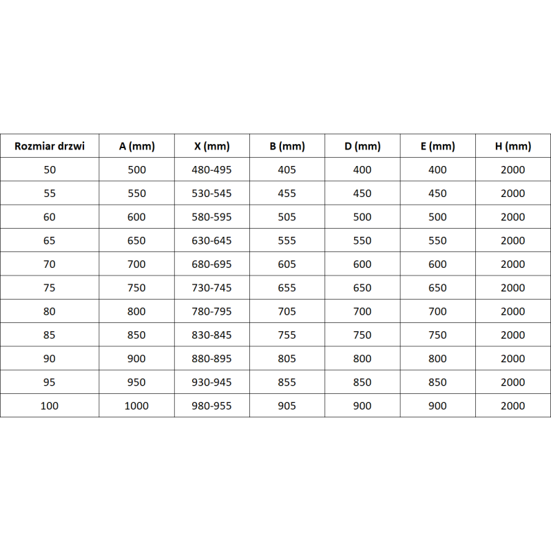 Mexen Mist-B porte de douche pivotante 55 cm, transparente, dorée - 8A2-055-000-50-00