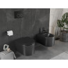 Mexen Sofia ensemble encastré pour bidet cadre Fenix B avec bidet, noir mat - 69935544885