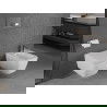 Ensemble encastré bidet cadre Fenix B avec bidet Stella, blanc - 69935685100