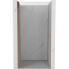 Mexen Mist-B porte de douche pivotante 50 cm, transparent, cuivre brossé - 8A2-050-000-65-00