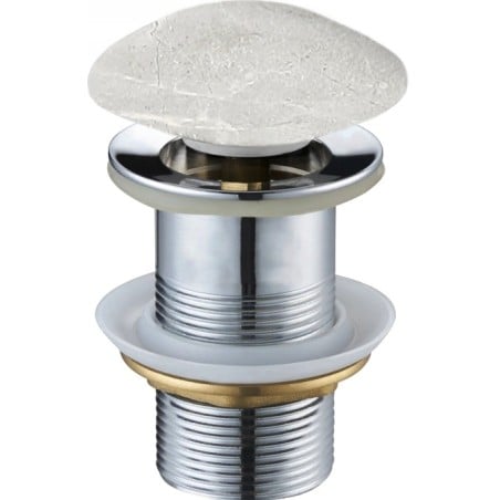 Mexen bouchon clic-clac rond, pierre grise - 79910-91