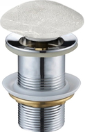 Mexen bouchon clic-clac rond, pierre grise - 79910-91