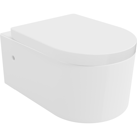 Mexen Sofia bol de toilette siège à fermeture lente, Blanc - 30798000