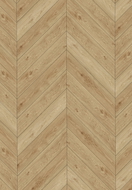 Mexen Anniston panneaux en vinyle motif chevrons français 650 x 127 mm SPC 6,5 mm, sous-couche IPEX 1,5 mm, 4 V-fuge, Chêne -