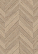 Mexen Palmdale  panneaux vinyles en chevron français 650 x 127 mm SPC 6,5 mm, sous-couche IPEX 1,5 mm, 4 V-Fuge, Chêne - F1286
