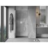 Mexen Mist-B porte de douche pivotante 85 cm, transparent, chrome - 8A2-085-000-01-00