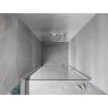Mexen Mist-B porte de douche pivotante 100 cm, transparent, chrome - 8A2-100-000-01-00