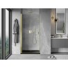 Mexen Mist-B porte de douche pivotante 65 cm, transparent, doré - 8A2-065-000-50-00