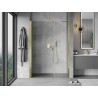 Mexen Mist-B porte de douche pivotante 100 cm, transparent, doré - 8A2-100-001-50-00