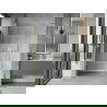 Mexen Mist-B porte de douche pivotantes 110 cm, transparentes, dorées - 8A2-110-001-50-00