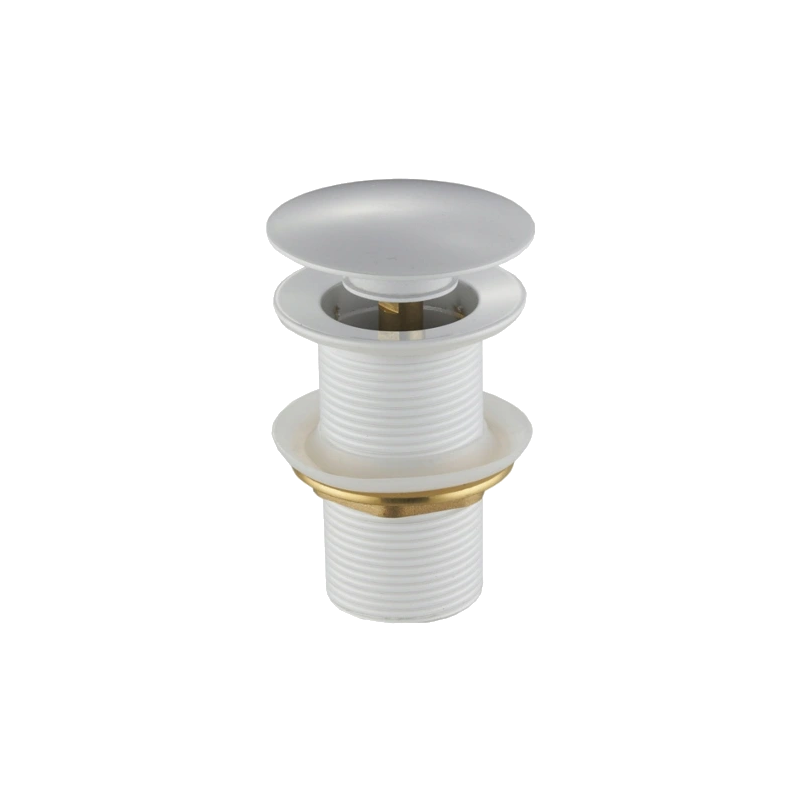 Mexen bouchon rond click-clack, Blanc - 79910-20