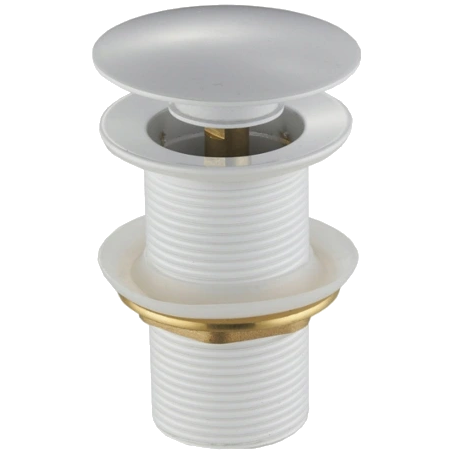 Mexen bouchon rond click-clack, Blanc - 79910-20