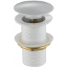 Mexen bouchon rond click-clack, Blanc - 79910-20
