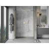Mexen Mist-B porte de douche pivotante 110 cm, transparentes, or brossé - 8A2-110-001-55-00