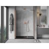 Mexen Mist-B porte de douche pivotante 95 cm, transparent, cuivre brossé - 8A2-095-001-65-00