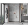 Mexen Mist-B porte de douche pivotante 95 cm, transparent, cuivre brossé - 8A2-095-001-65-00