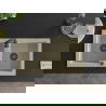Mexen Mario évier en granit à 2 cuves 820 x 436 mm, Beige, siphon Noir - 6504822000-69-B