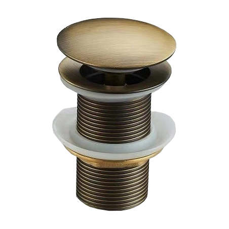 Mexen bouchon rond click-clack, Bronze antique - 79910-30