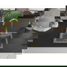 Mexen Milo évier en granit à 1 cuve 435 x 410 mm, Gris, siphon Or - 6505441000-71-G