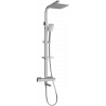Mexen CQ62 ensemble baignoire-douche avec pommeau de douche et mitigeur thermostatique, graphite - 779106295-66