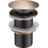 Mexen bouchon rond click-clack, Cuivre antique - 79910-45