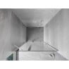 Mexen Mist porte de douche pivotante 75 cm, transparent, chrome - 8A4-075-000-01-00