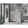 Mexen Mist porte de douche pivotante 70 cm, transparent, doré - 8A4-070-000-50-00