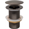 Mexen bouchon rond click-clack, Graphite - 79910-66