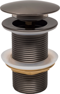 Mexen bonde clic-clac ronde, gris canon brossé - 79910-66