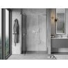 Mexen Mist porte de douche battante 125 cm, transparent, chrome - 8A4-125-001-01-00