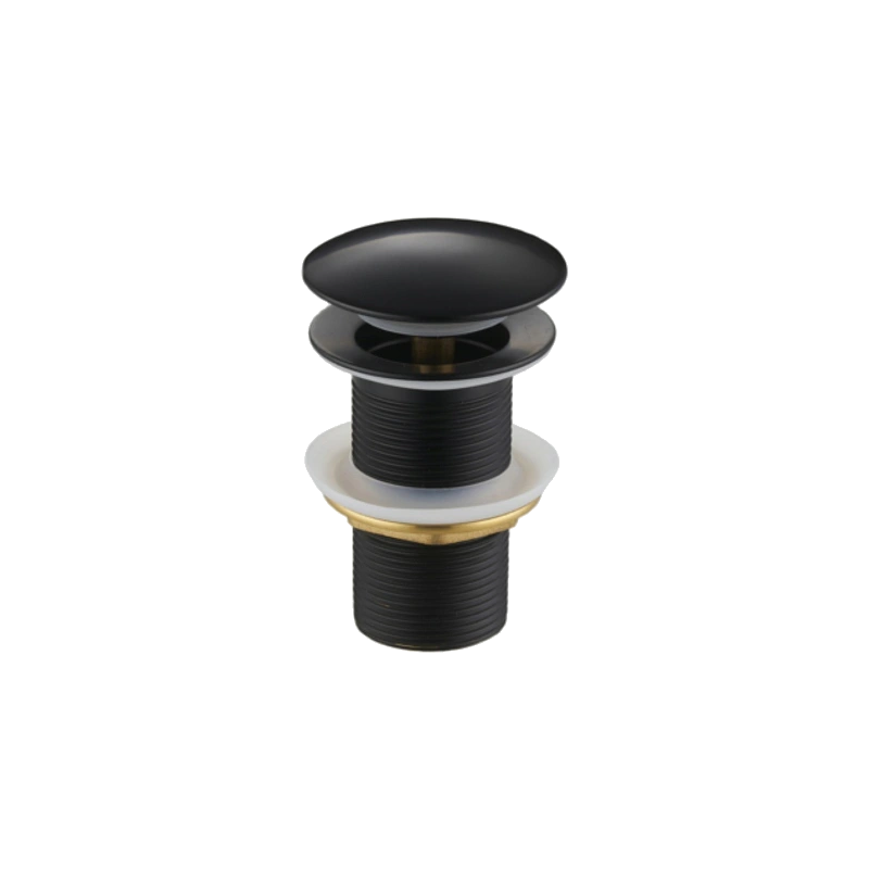 Mexen bouchon rond click-clack, Noir - 79910-70