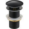 Mexen bouchon clic-clac rond, noir - 79910-70