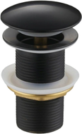 Mexen bouchon rond click-clack, Noir - 79910-70