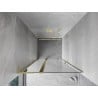 Mexen Mist L porte de douche pivotante 90 cm, transparent, doré - 8A4L-090-000-50-00