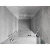 Mexen Mist-H porte de douche pivotante droite 120 cm, transparent, chrome - 8A5-120-000-01-00-P