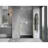Mexen Mist-H porte de douche battante droite 120 cm, transparent, or - 8A5-120-000-50-00-P