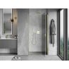 Mexen Mist-H porte de douche battante droite 120 cm, transparent, or - 8A5-120-000-50-00-P
