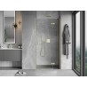 Mexen Mist-H porte de douche battante droite 75 cm, transparent, or brossé - 8A5-075-000-55-00-P