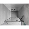 Mexen Mist-H porte de douche battante droite 100 cm, transparent, noir - 8A5-100-000-70-00-P