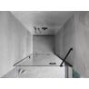 Mexen Mist-H porte de douche battante droite 115 cm, transparent, noir - 8A5-115-000-70-00-P
