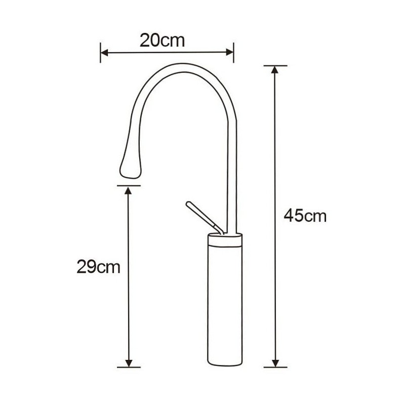 Mexen Dorado mitigeur de lavabo, doré - 747310-50