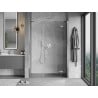 Mexen Mist-H porte de douche battante droite 130 cm, transparent, chrome - 8A5-130-001-01-00-P
