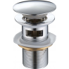 Mexen bouchon clic-clac rond avec trop-plein, chrome - 79920-00
