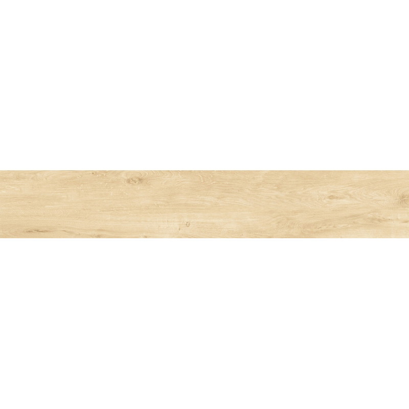 Mexen Avocado Avorio grès émaillé rectifié G1, carreau imitation bois sol-mur 120 x 20 cm, mat - TL601-120-020-00