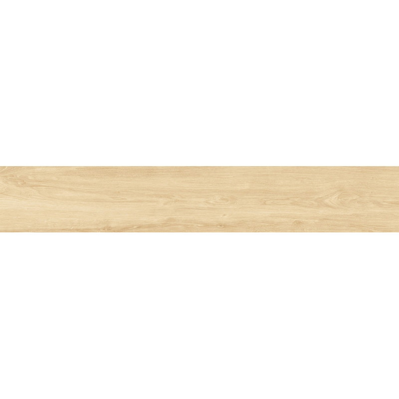 Mexen Avocado Avorio grès émaillé rectifié G1, carreau imitation bois sol-mur 120 x 20 cm, mat - TL601-120-020-00